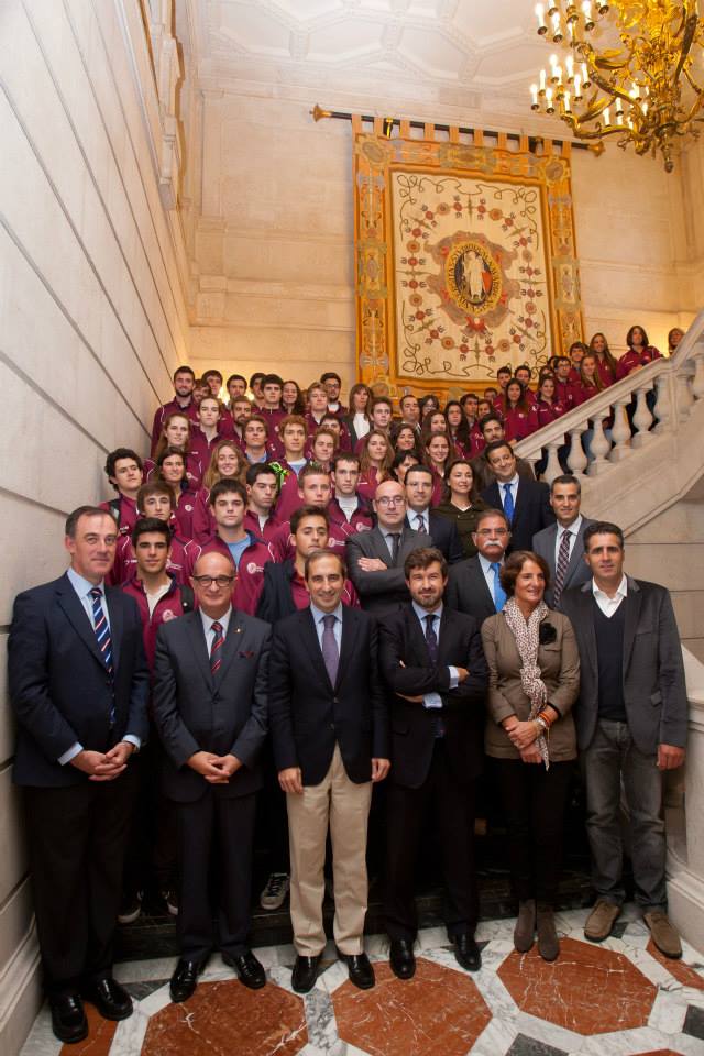 Firma del Convenio de Colaboraci&oacute;n entre la Fundaci&oacute;n Miguel Indur&aacute;in y el Centro de Estudios Ol&iacute;mpicos de la Universidad de Navarra